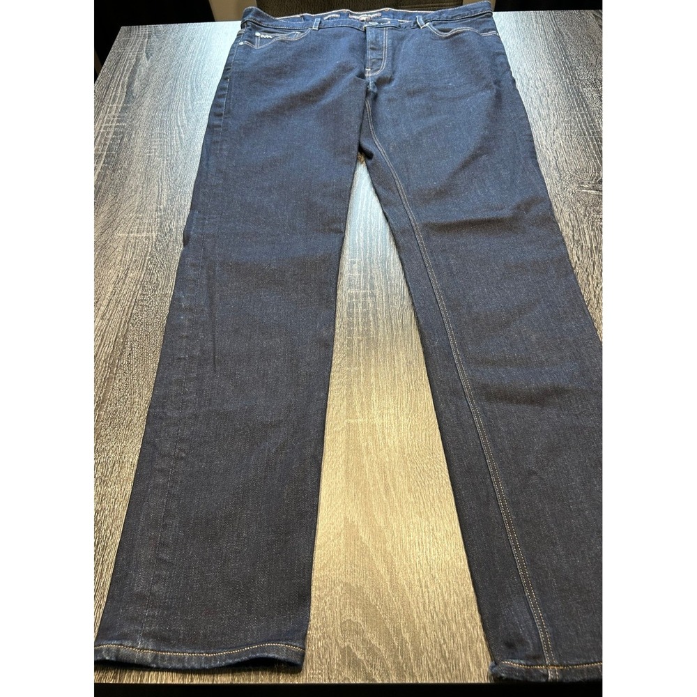 Michael Kors Men's Parker Slim Fit Jeans‎ 34x32 Dark Wash Denim Classic Stretch